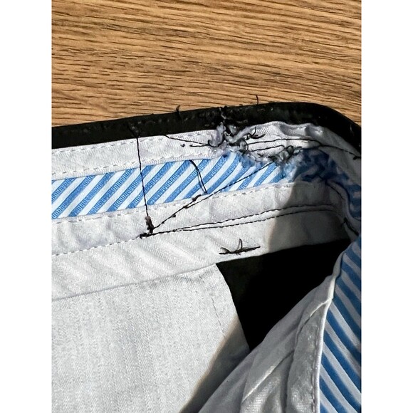 Footjoy Golf Pants Men's Size 36x30 (27) Black Stretch Cooling Tech READ DESC - Picture 7 of 10